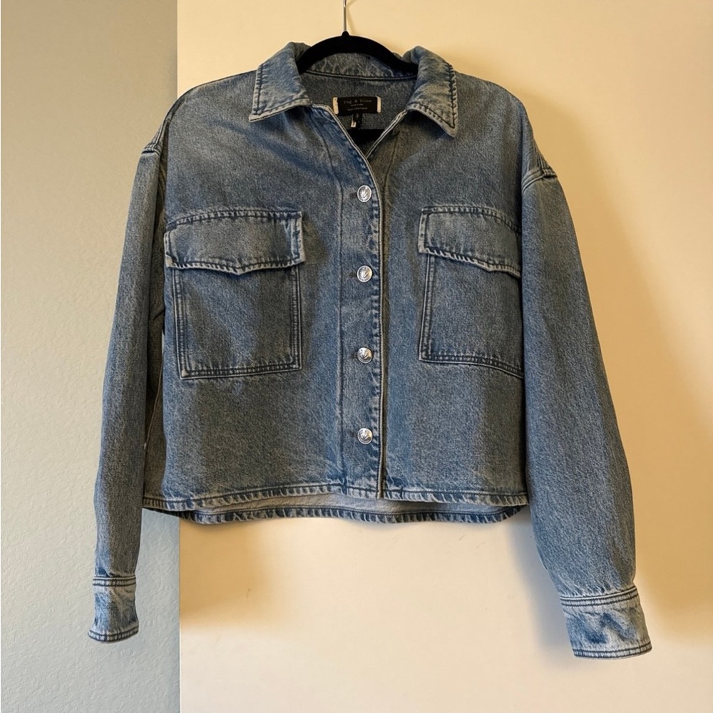rag & bone Classic Blue Jean Jacket